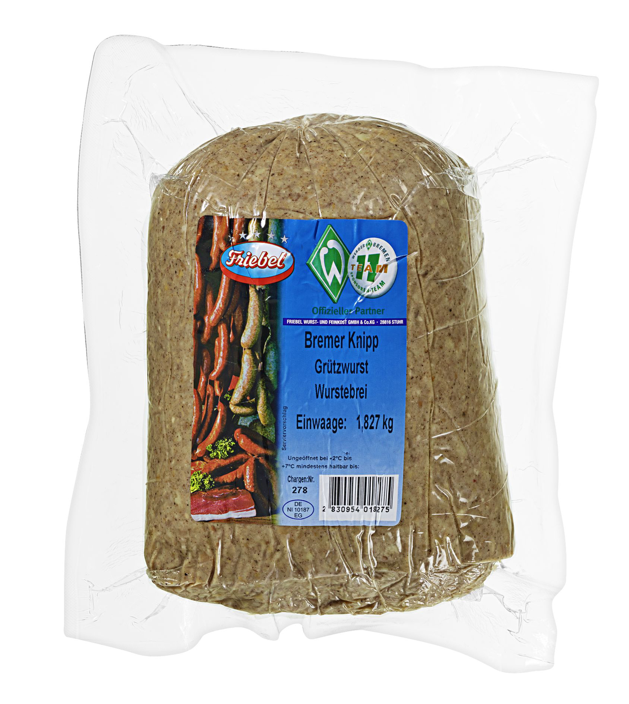 Friebel Bremer Knipp Grützwurstca. 2,1 kg - je kg