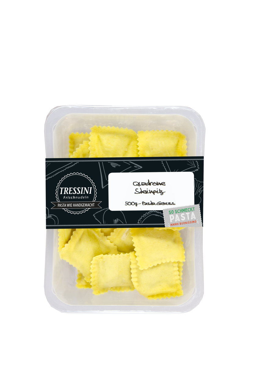 Tressini Quadrone Steinpilz - 500 g Packung