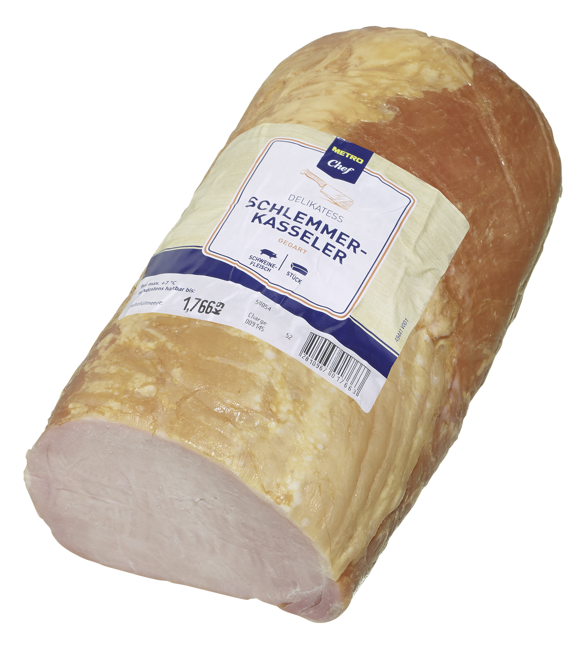 METRO Chef Delikatess Kasseler gegart 1/2 Stück ca.1,35 kg - je kg