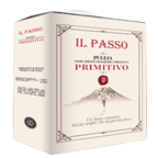 Il Passo Puglia Primitivo Rotwein trocken - 5 l Packung