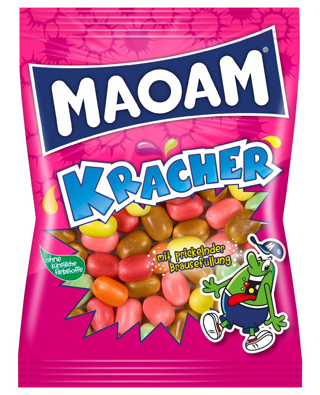 Maoam Kracher mit prickelnder Brausefüllung 200 g Beutel