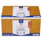 METRO Chef Extra Crunchy Chilled French Fries 11 x 11 mm 2 Beutel à 4,5 kg - 9 kg Karton