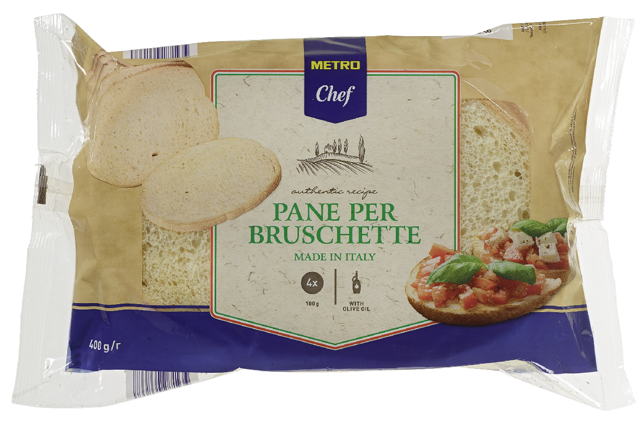 METRO Chef Pane Per Bruschetta - 400 g Packung