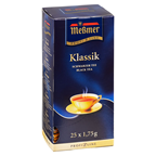 MEßMER Profi-Line Schwarzer Tee Klassik fein-aromatisch, 25 Teebeutel - 44 g Schachtel