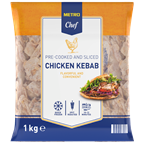METRO Chef Hähnchen Kebab vorgegart tiefgefroren - 1 kg Beutel