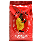 Gorilla Premium Espresso Superbar Crema ganze Bohnen - 1 x 1 kg Packung