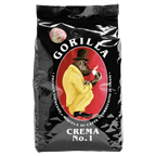 Gorilla Premium Espresso Crema No. 1 ganze Bohnen - 1 x 1 kg Packung