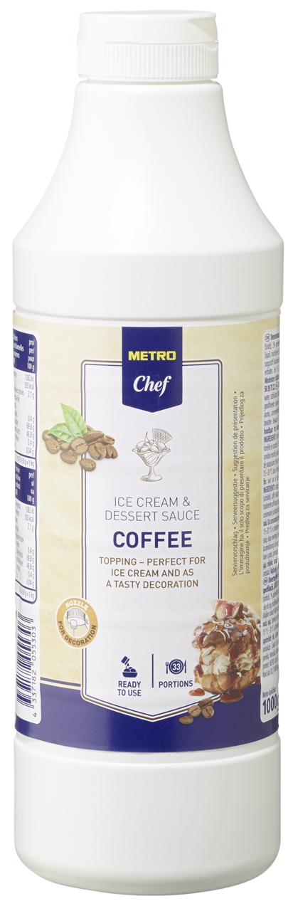 METRO Chef Dessert Sauce Kaffee - 1 kg Karton