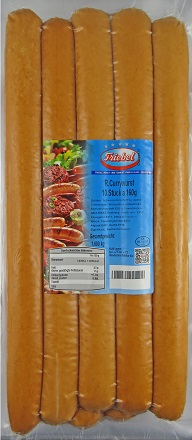 Friebel Currywurst 10 Stück à 160 g - 1,6 kg Packung