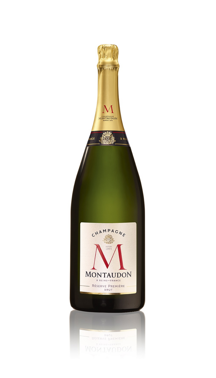Montaudon Brut Champagner - 1,5 l Geschenkpackung