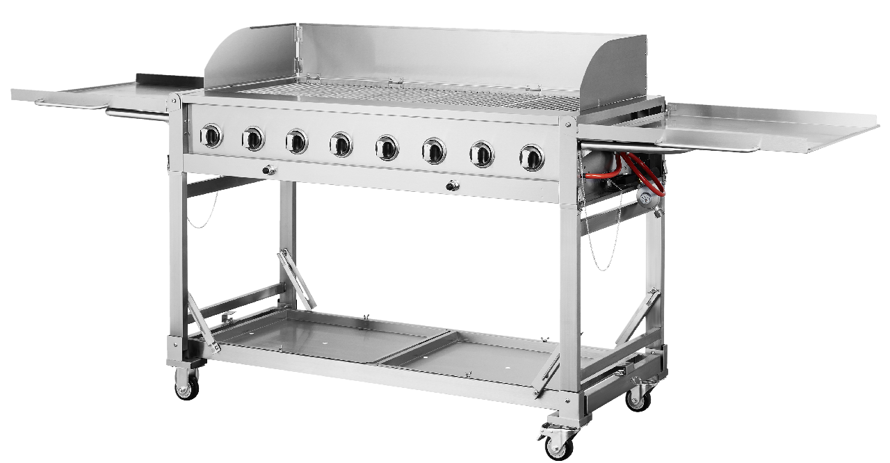 METRO PROFESSIONAL Edelstahl-Eventgrill 8-flammig