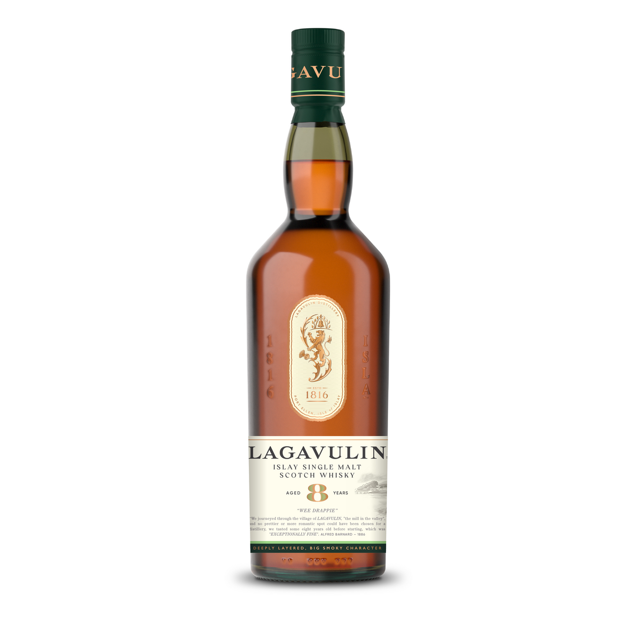 Lagavulin Islay Single Malt Scotch Whisky 8 Years 48 % Vol. - 1 x 700 ml Flasche