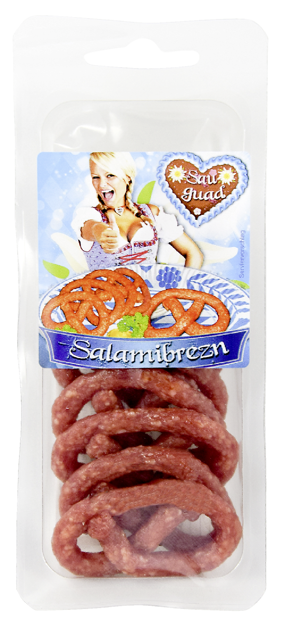 Breu Mini Salami Brez'n Schwein - 50 g Packung