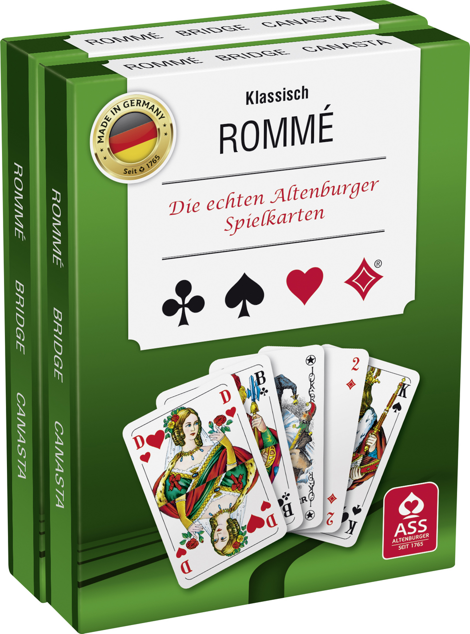 Französisches Bild Rommé Doppelrommé Nürnberger Spielkarten 06519910001 7007 