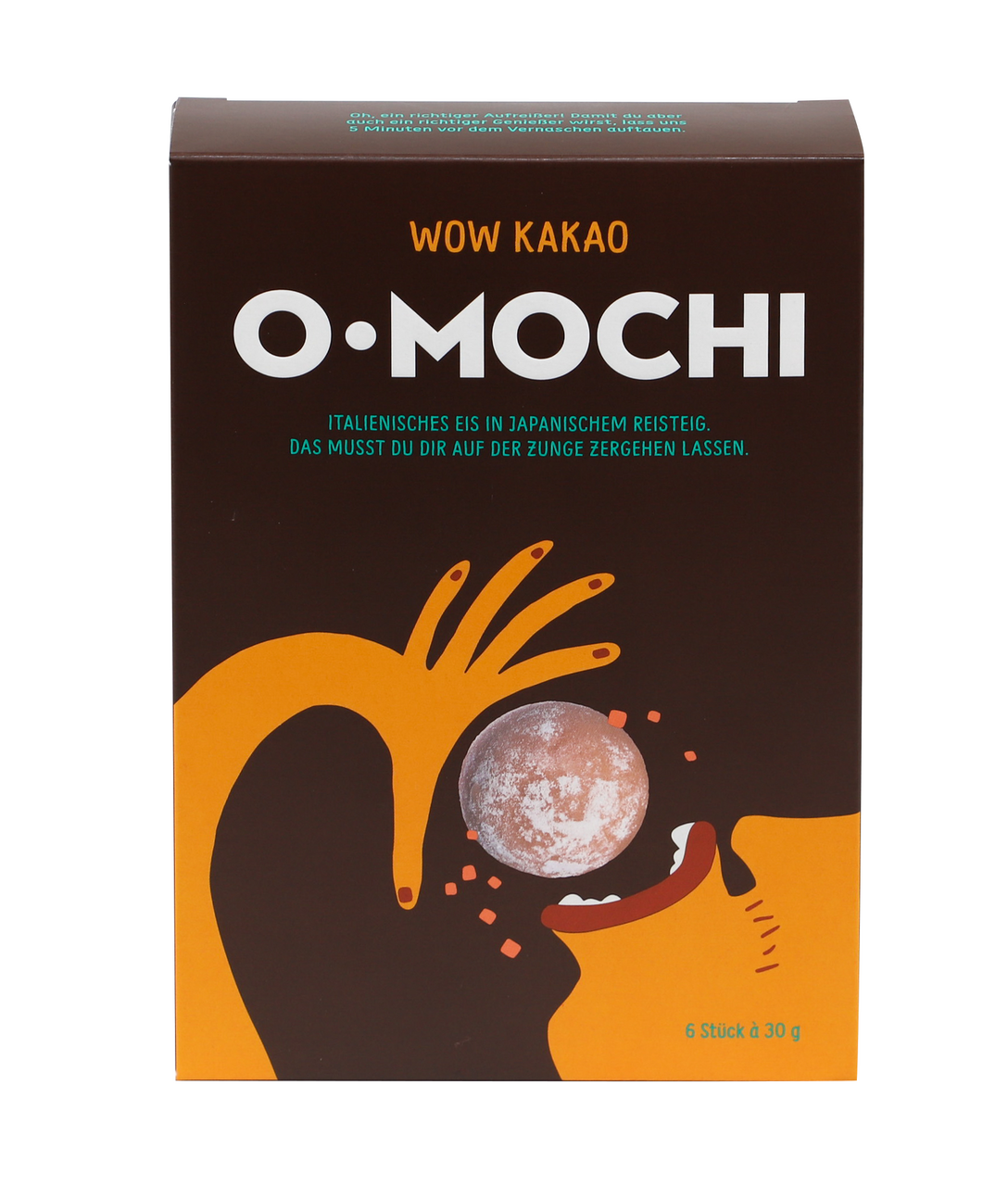 O-MOCHI Eis Chocolate 6 Stück à 30 g - 1 x 180 g Packung