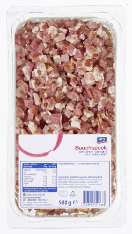 aro Bauchspeckwürfel - 500 g Packung