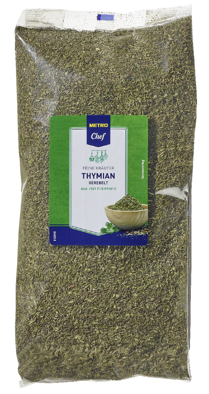 METRO Chef Thymian gerebelt - 440 g Beutel