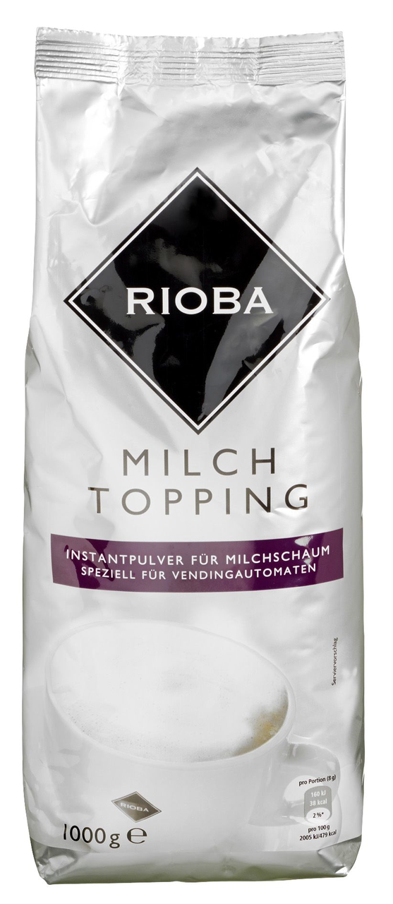 RIOBA Milchtopping - 1 kg Packung