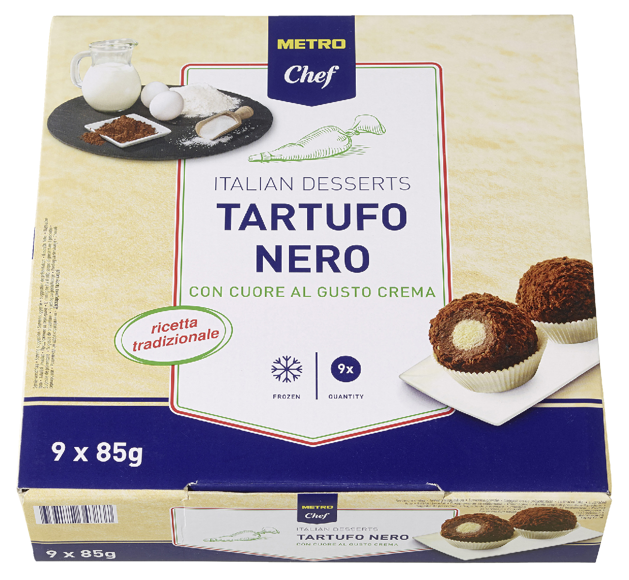 METRO Chef Tartufo Nero 9 Stück à 85 g - 765 g Box