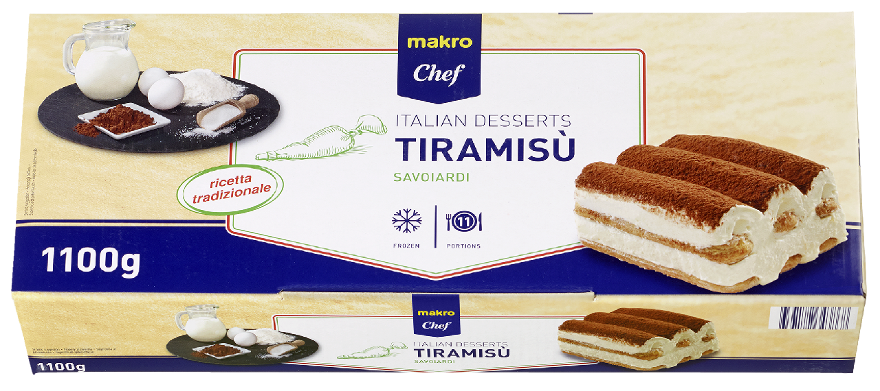 METRO Chef Tiramisu Savoiardi - 1,1 kg Box