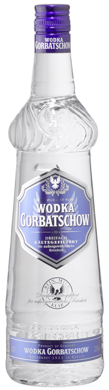 Gorbatschow Vodka 37,5 % Vol. 0,7 l Flasche