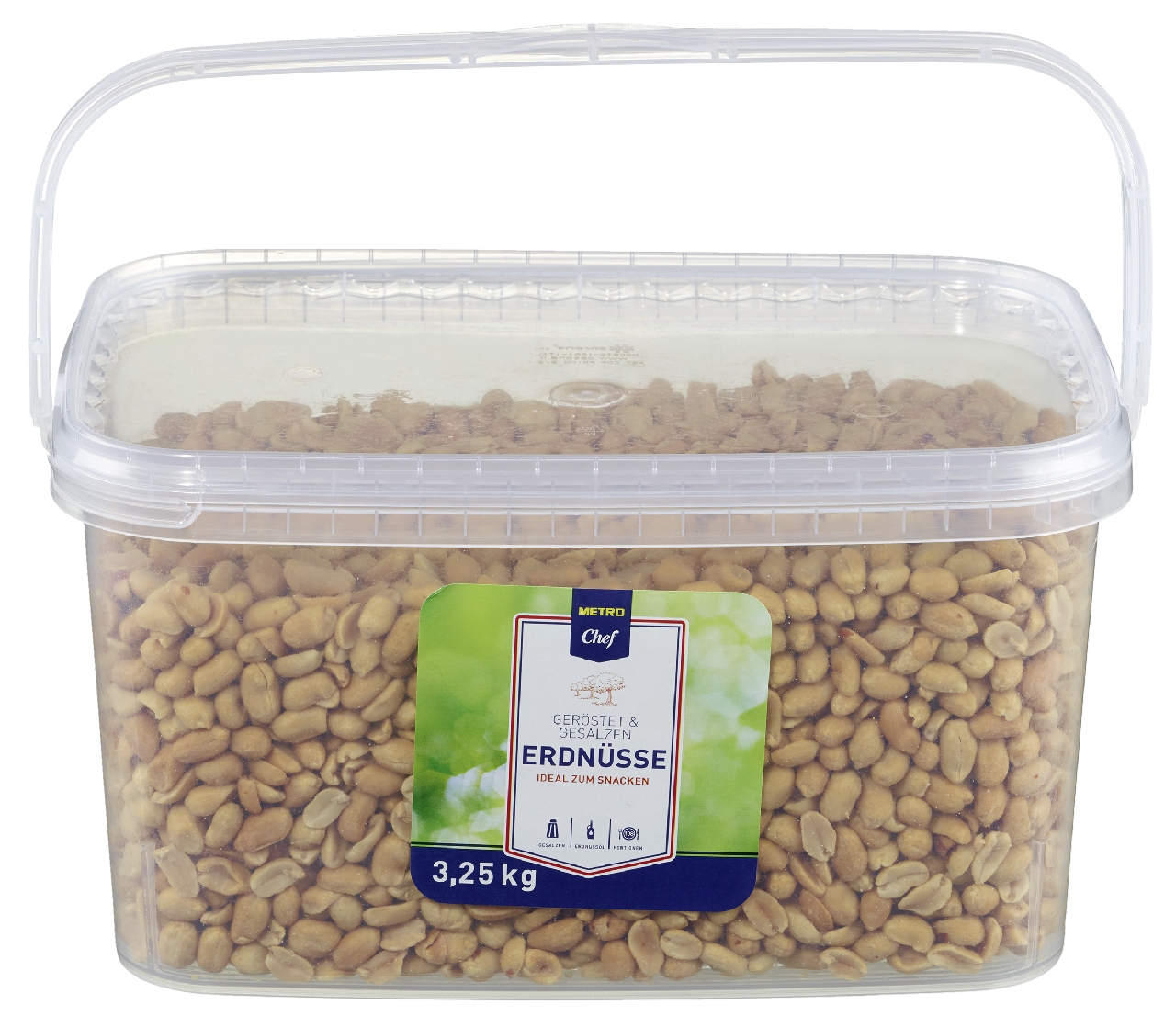 METRO Chef Erdnüsse Geröstet & Gesalzen - 1 x 3,25 kg Packung