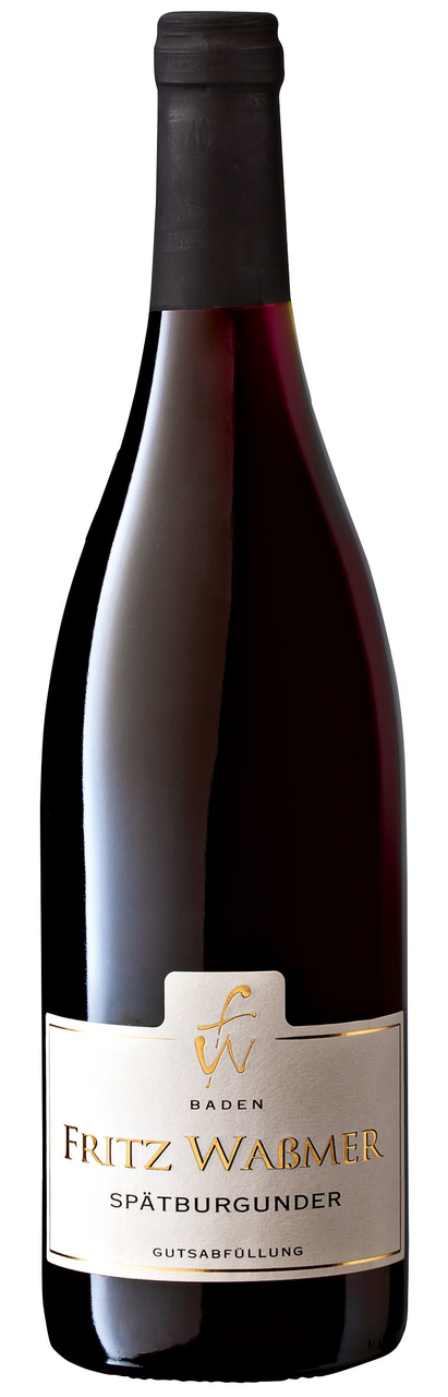 Wassmer Spätburgunder QbA Rotwein trocken - 750 ml Flasche
