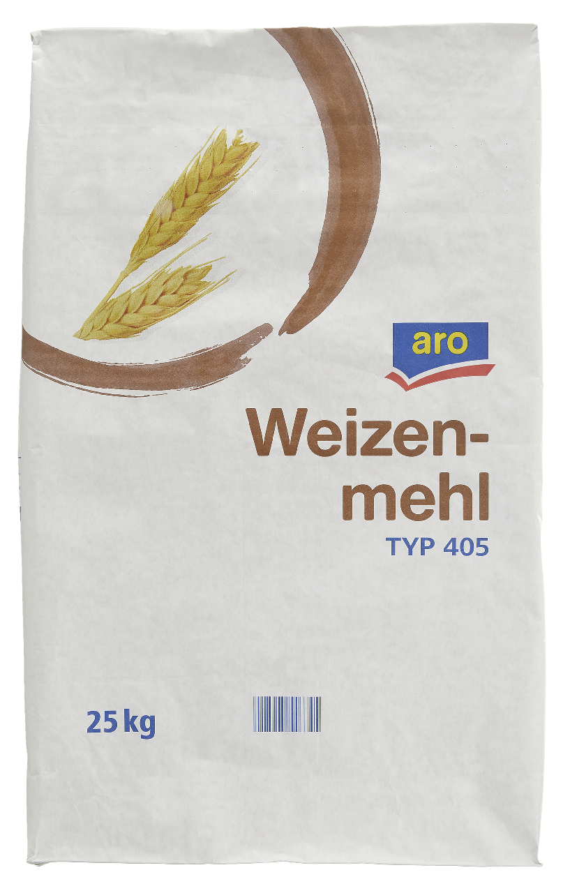 aro Weizenmehl Typ 405 - 25 kg Sack