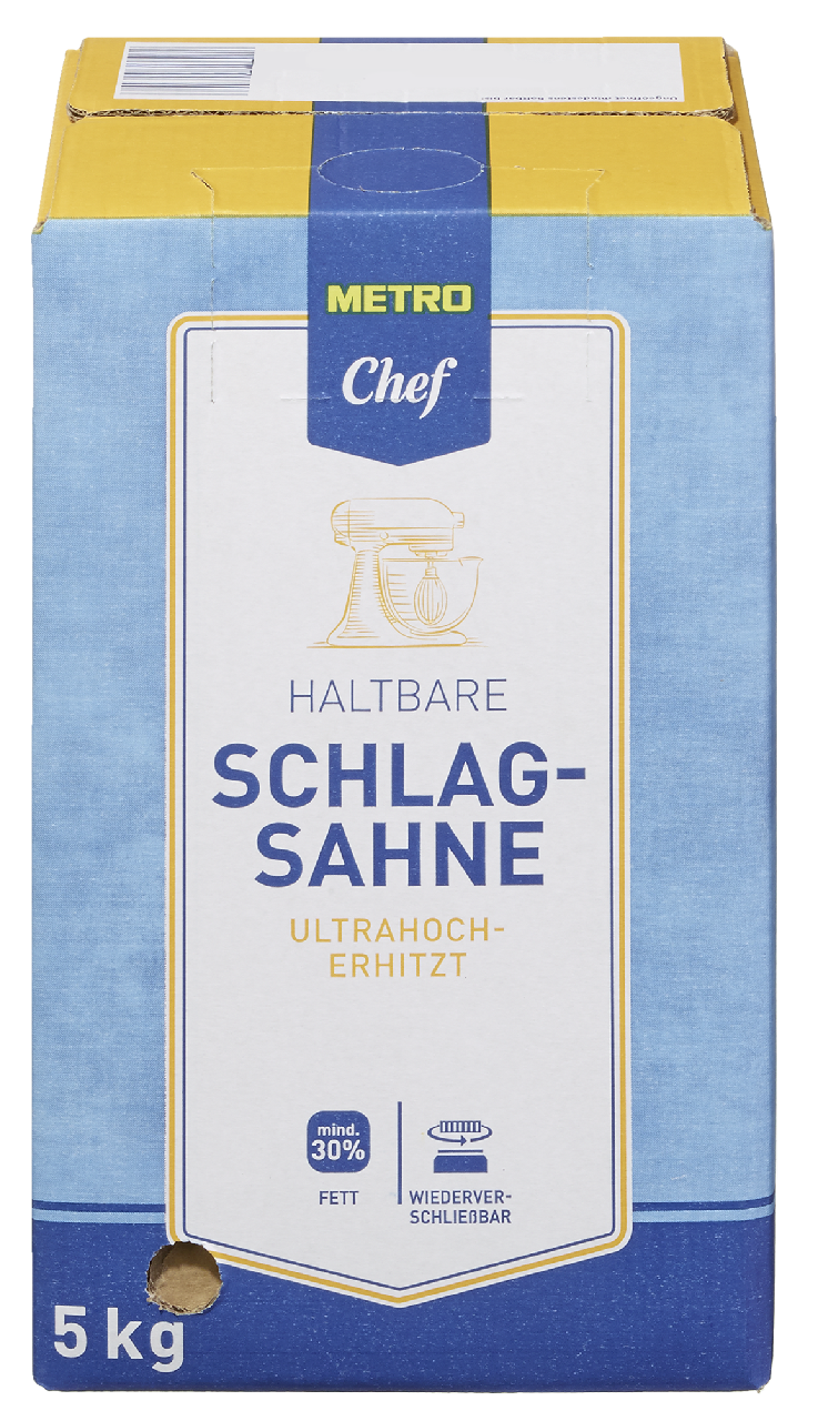 METRO Chef H-Sahne 30 % Fett - 5 kg Packung