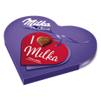 Milka Pralines I love Milka Geschenkherz - 44 g Schachtel