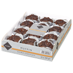 RIOBA Double Chocolate Muffins - 2 Stück à 100 g Packung