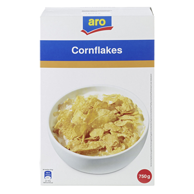 Aro Cornflakes 750 G Packung Metro