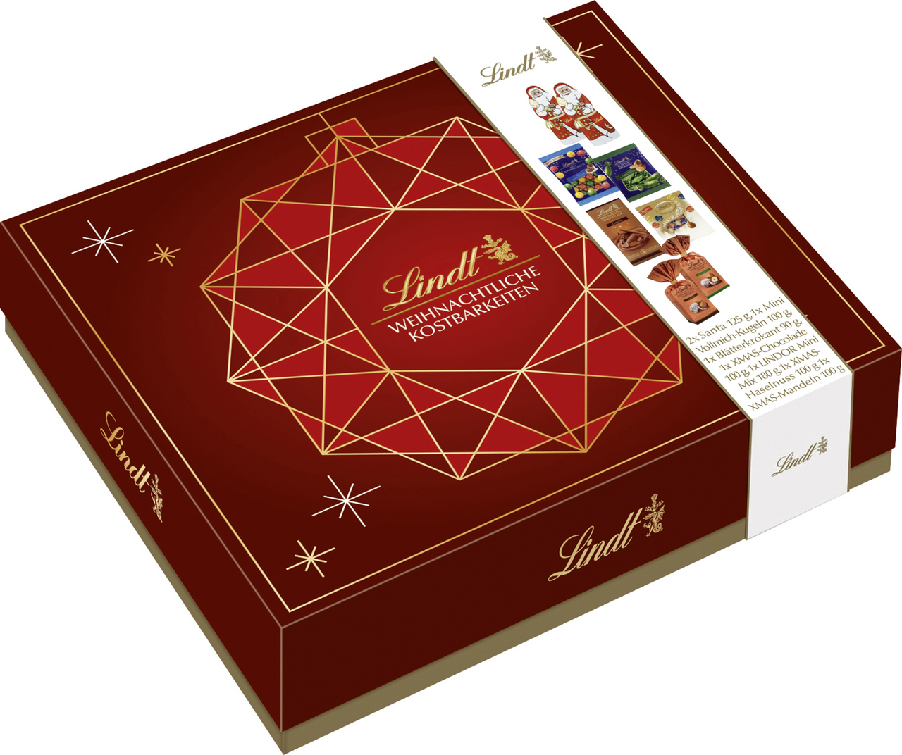 Lindt Weihnachtliche Kostbarkeiten L - 920 g Stück