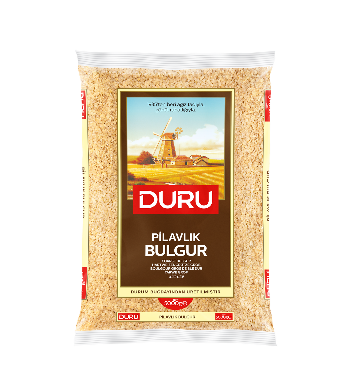 DURU Pilavlik Bulgur - 5 kg Packung