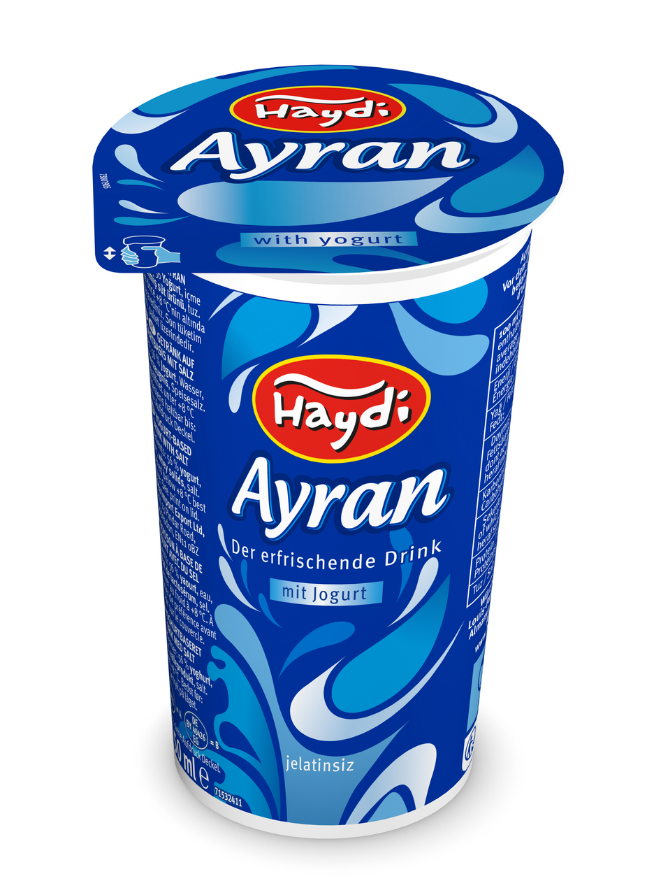 Haydi Ayran 2% Fett, gekühlt - 250 g Becher