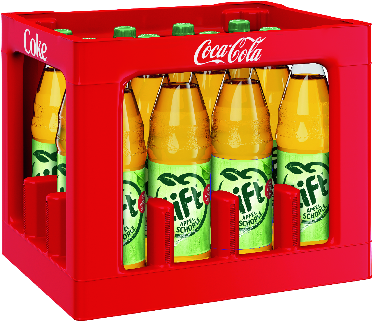 Lift Apfelschorle 12 x 1 l Flaschen