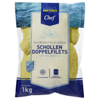 METRO Chef MSC Schollen-Doppelfilet paniert tiefgefroren - 1 kg Beutel