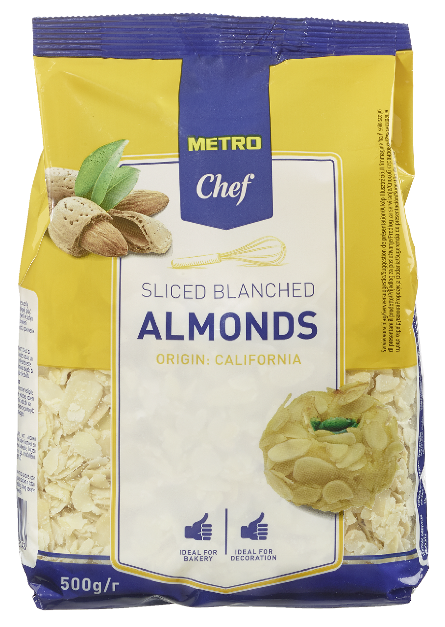 METRO Chef Mandeln gehobelt - 500 g Beutel