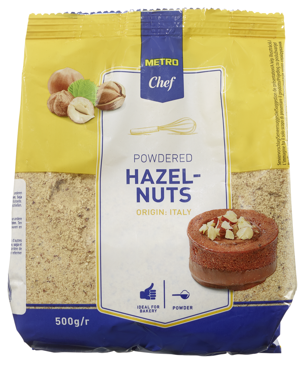 METRO Chef Haselnusskerne gemahlen - 500 g Beutel