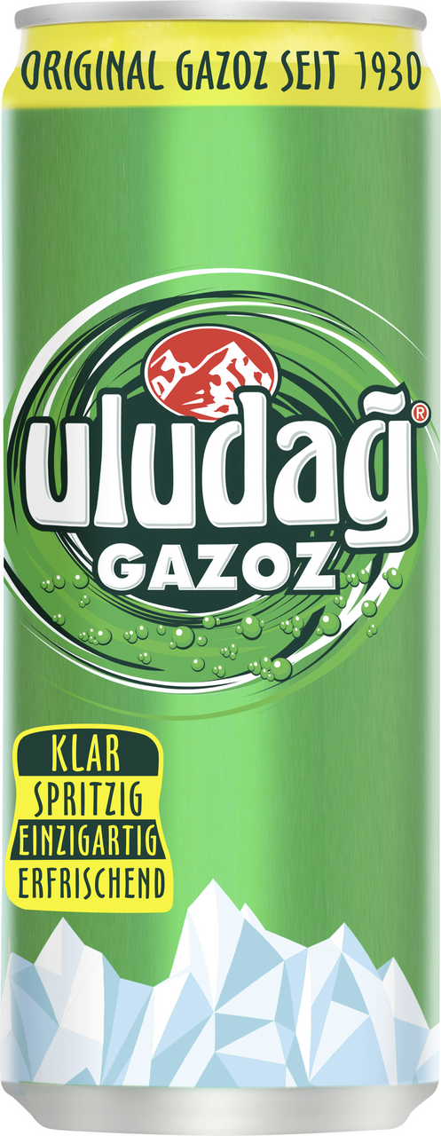 Uludag Gazoz Erfrischungsgetränk - 0,33 l Dose
