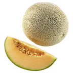 Melonen Cantaloupe Stück