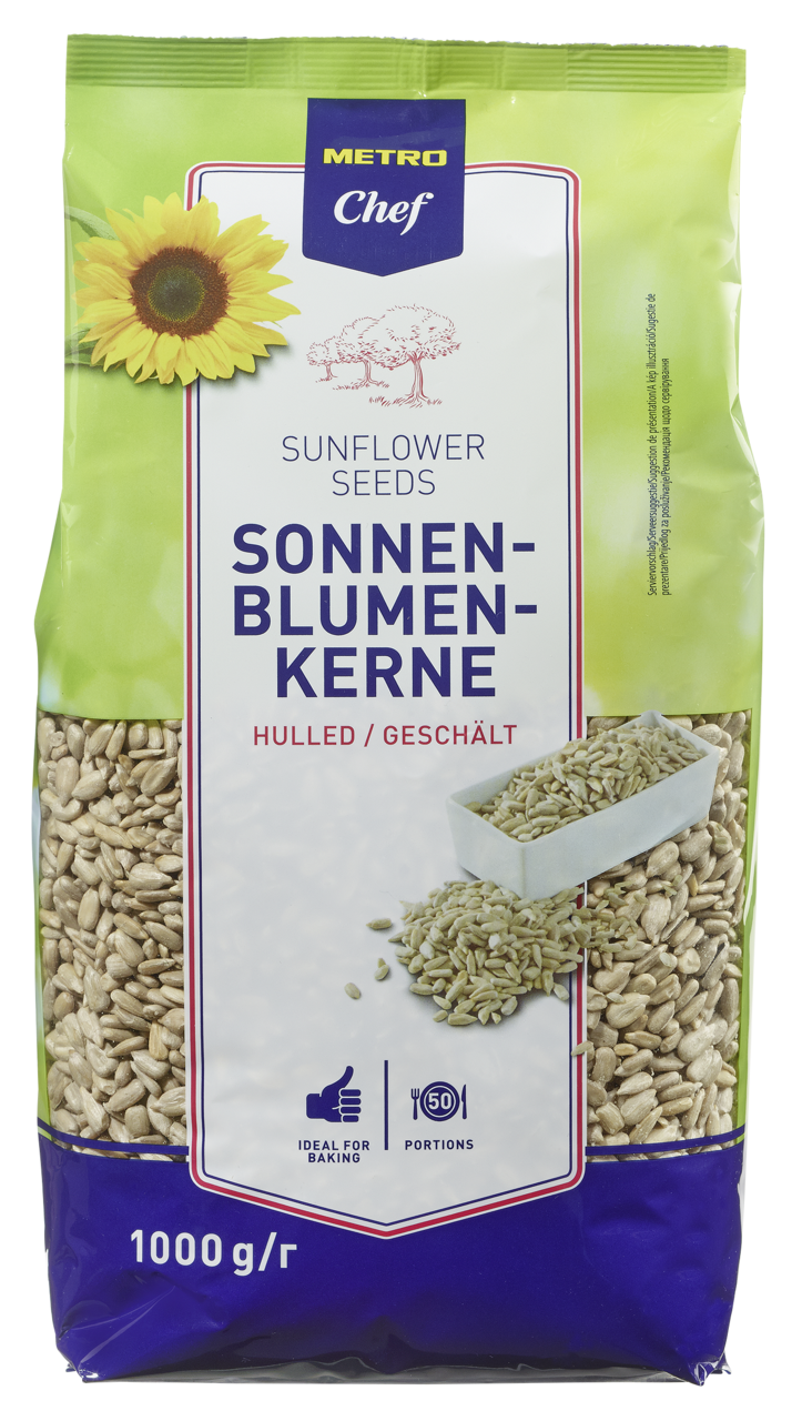 METRO Chef Sonnenblumenkerne - 1 kg Beutel