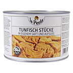 La Perla Thunfischstücke in eigenem Saft und Aufguss - 1,71 kg Dose