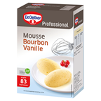 Dr. Oetker Professional Mousse Vanille - 1 kg Schachtel