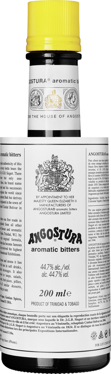 Angostura Aromatic Bitters 44,7% Vol. - 200 ml Flasche