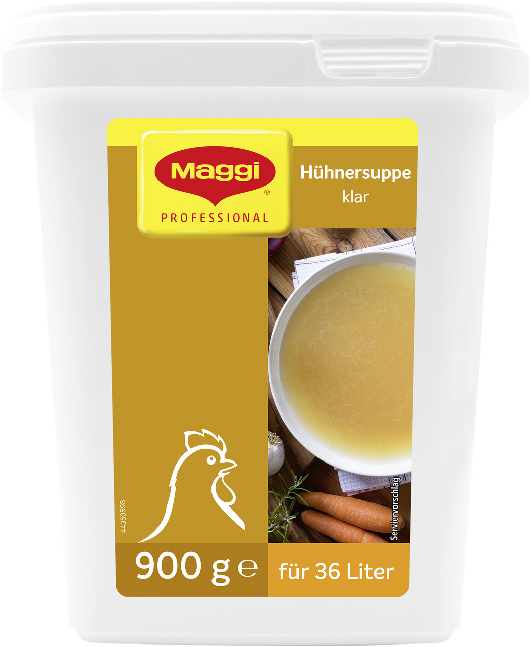 MAGGI Professional Hühnersuppe klar für 36 Liter - 900 g Box