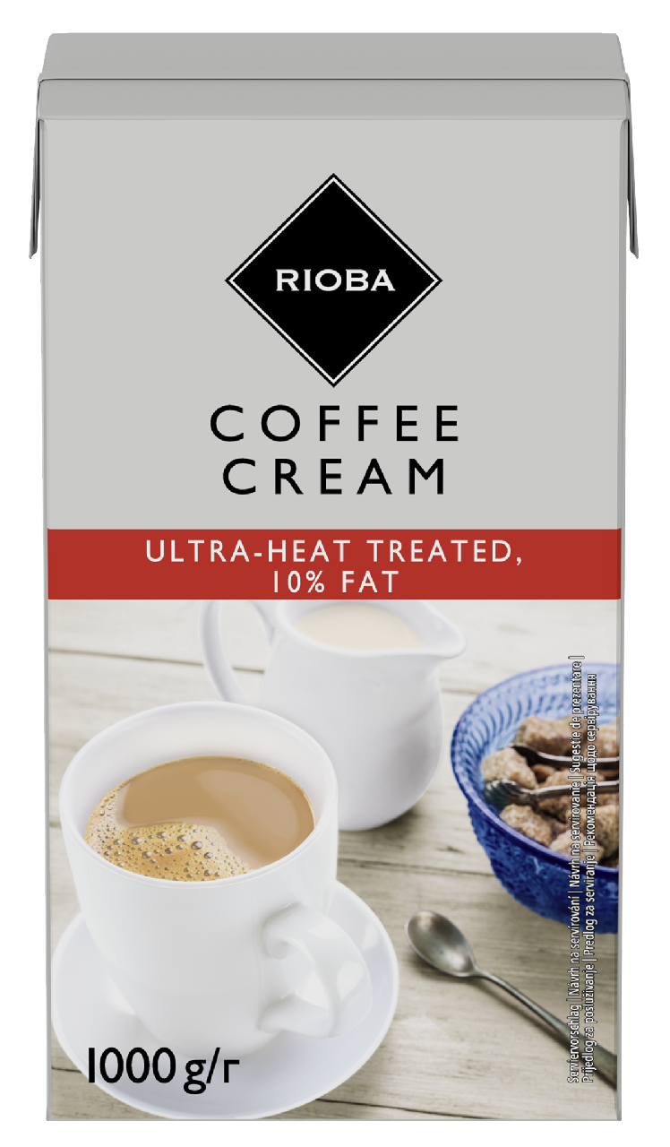 RIOBA Kaffeesahne 10 % Fett - 1 l Packung