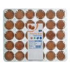 ARO 30 Eier Gr. L weiss / braun Bodenhaltung