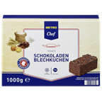 METRO Chef Schokoladen-Blechkuchen, tiefgefroren - 1 kg Packung