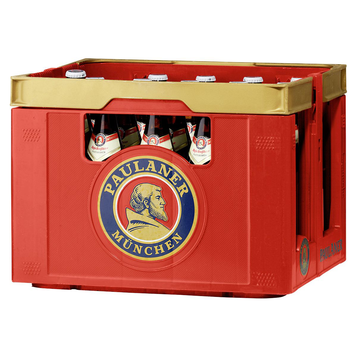 Paulaner Hefe-Weißbier Naturtrüb Glas - 20 x 0,50 l Flaschen